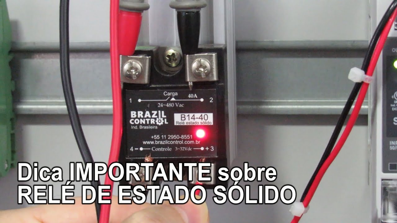 Dica IMPORTANTE sobre RELÉ DE ESTADO SÓLIDO