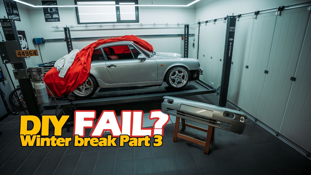 Неудачный самодельный ремонт моего Porsche 964? | [EP27]