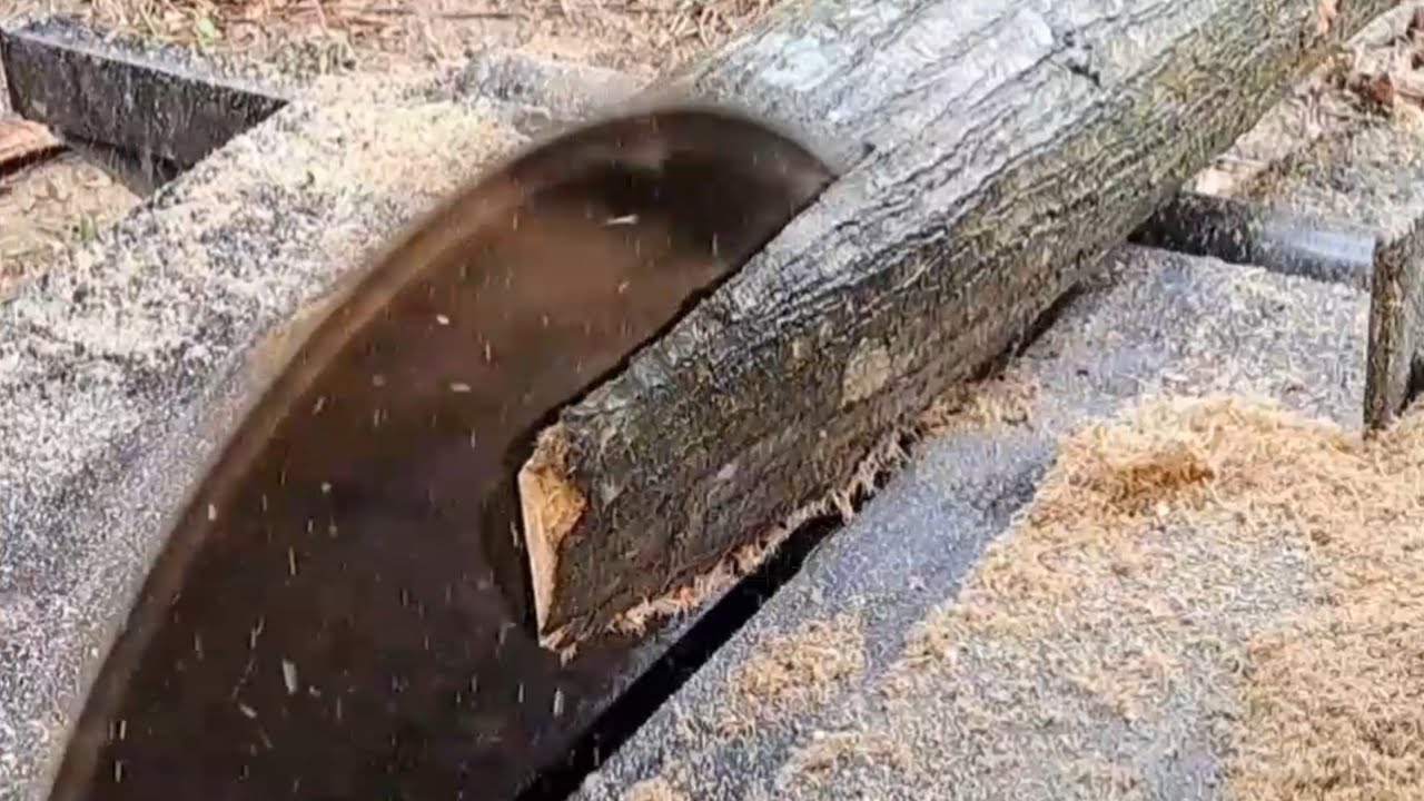 modern wood splitting machine