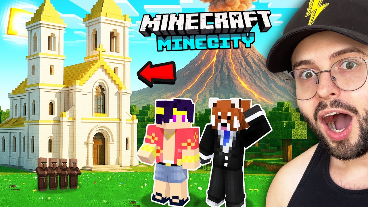 Nociv S-A INTORS pe Minecity! Ii prezint NOUA MEA BISERICA
