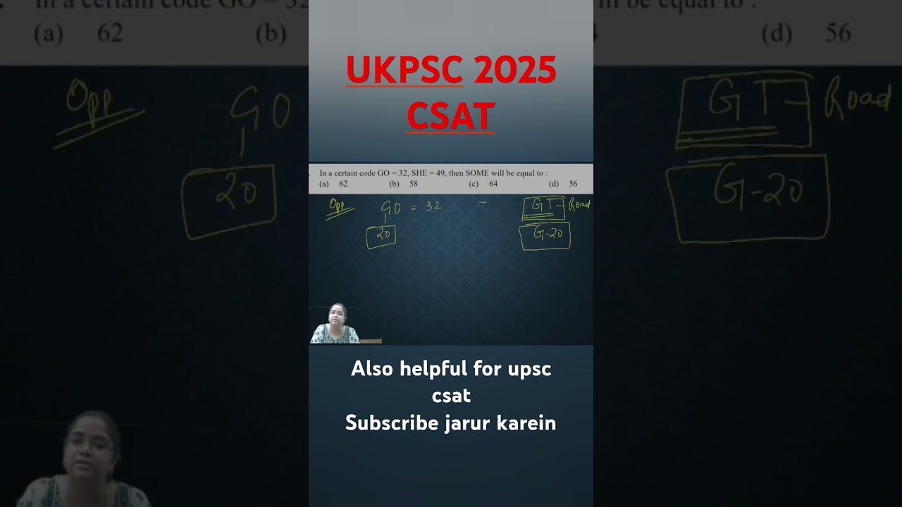 UKPSC 2025 csat complete prep #ukpsc #ukpsc2025 #csat #upsccsat