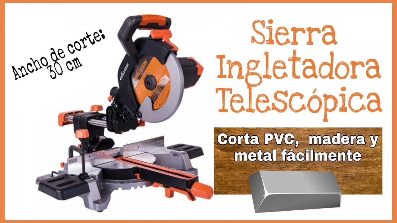 INGLETADORA TELESCÓPICA 2000W PARA BRICOLAJE | EVOLUTION POWER TOOLS