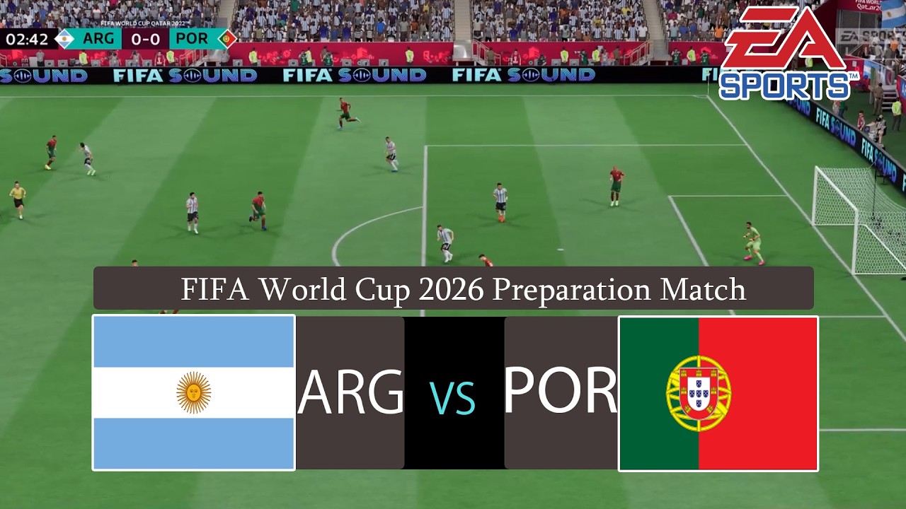 11 июня 2026 г. | Чемпионат мира 2026 | Аргентина &mdash; Португалия | Подготовительный футбольный матч...