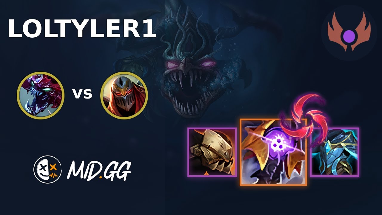 MID.GG: [ loltyler1 ] Cho'Gath MID vs Zed | NA MASTER | LOL Season 2026