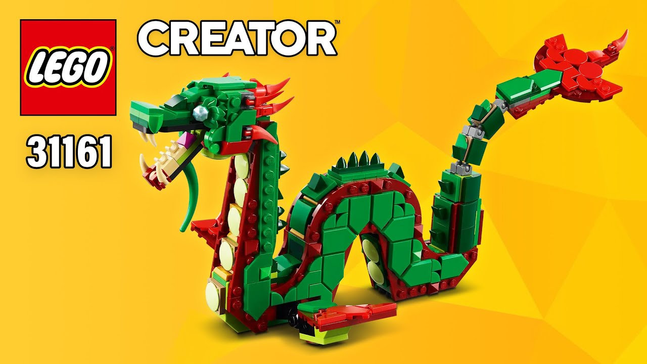 LEGO Serpent (31161) от Creator 3in1 Medieval Dragon | Пошаговые инструкции по сборке | TBB