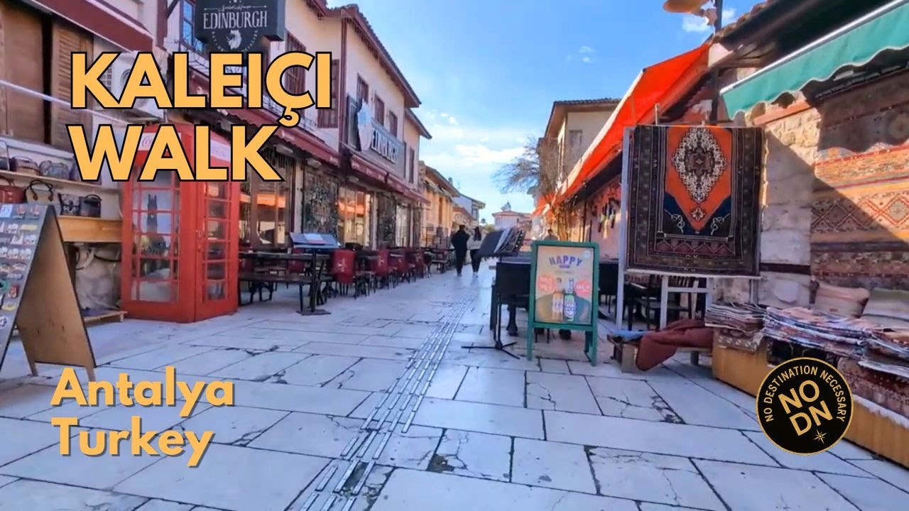 Walking Through Kaleiçi to Hadrian’s Gate | Antalya, Turkey