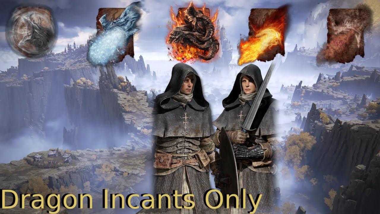 Trying to beat the Base game Elden Ring Dragon Incants Only