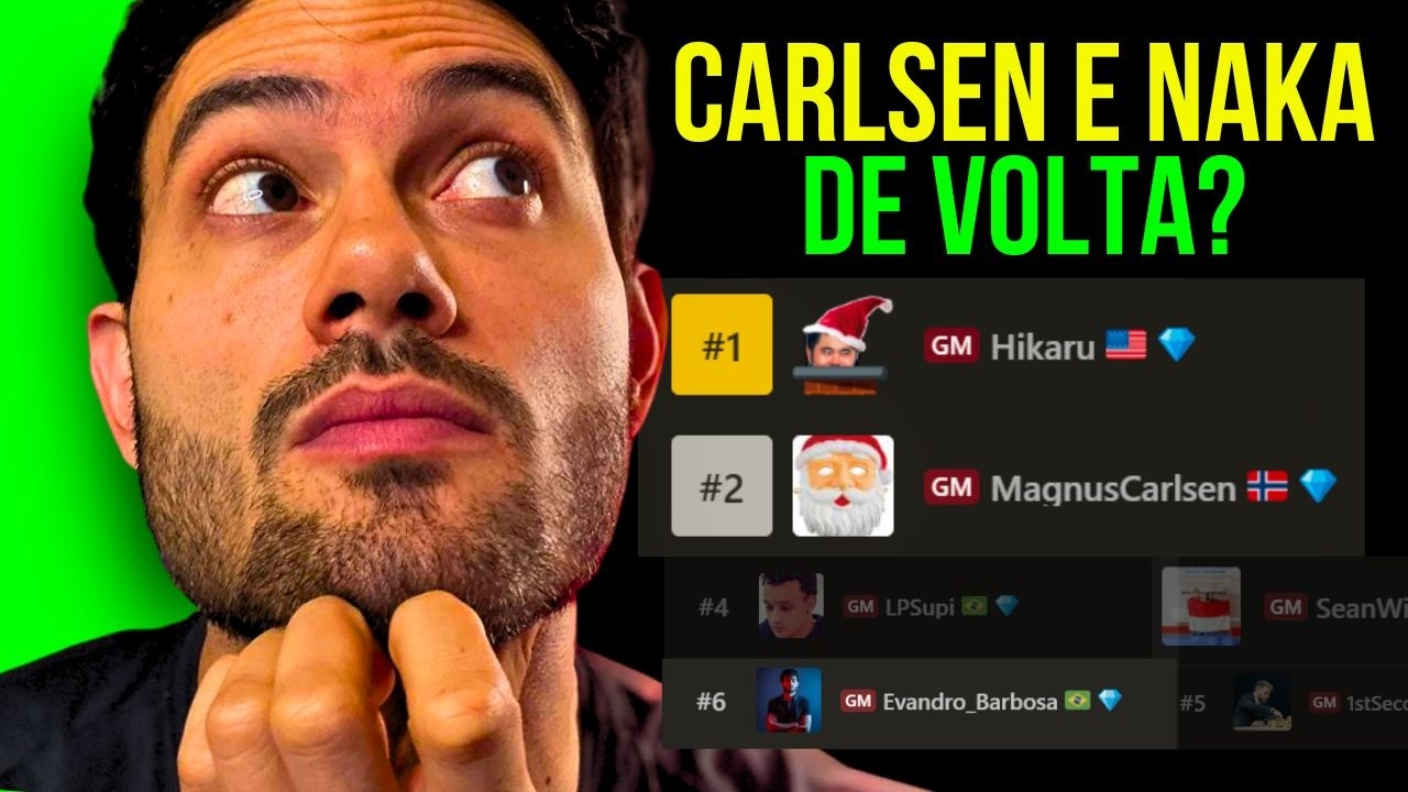 Carlsen e Nakamura voltarão ao ranking??
