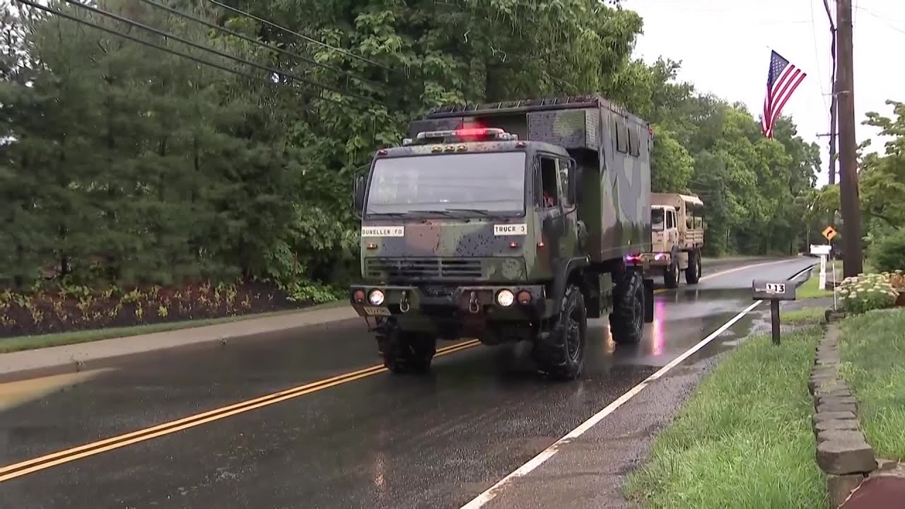 RAW VIDEO: Flooding in New Jersey from TS Henri
