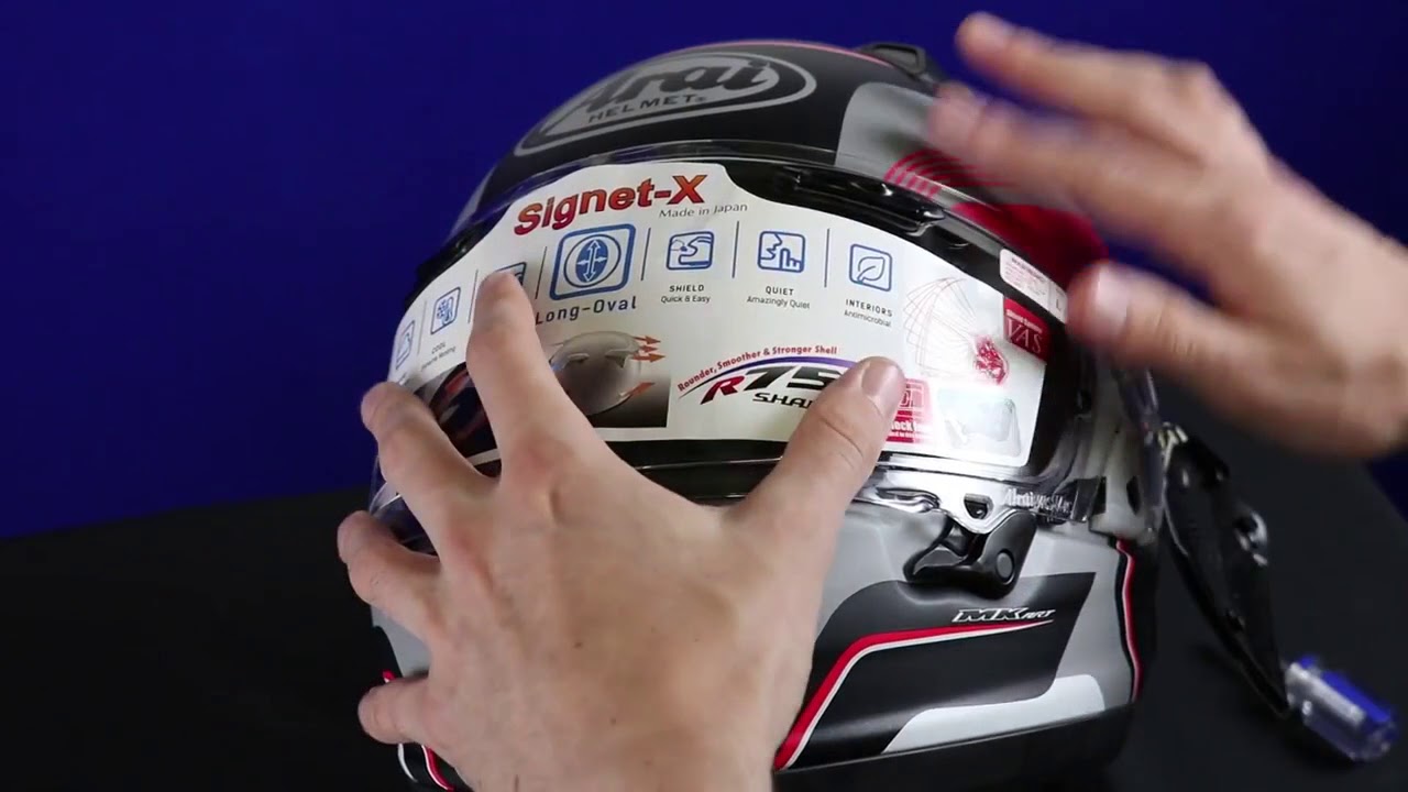 Arai VAS Shield Adjustment