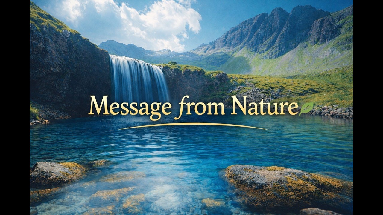 Relax Your Mind with Nature 🌿 Peaceful Waterfall Sounds