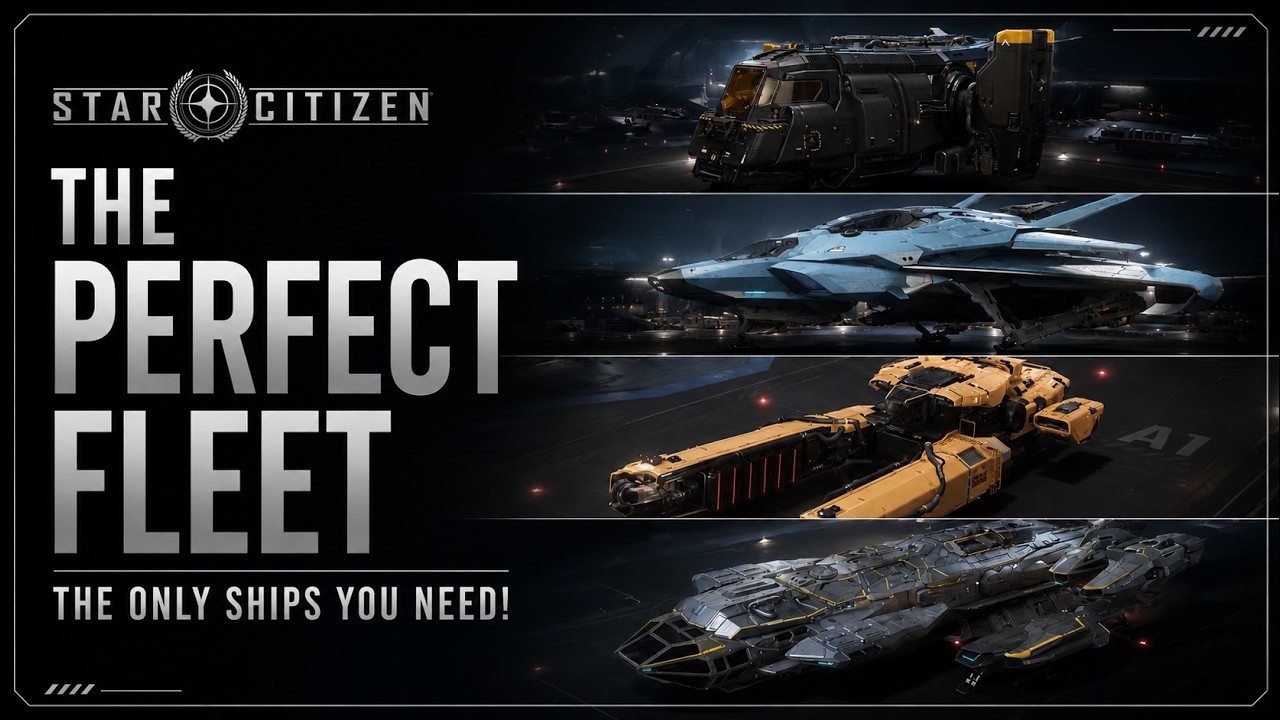 The Only Ships You Really Need in Star Citizen