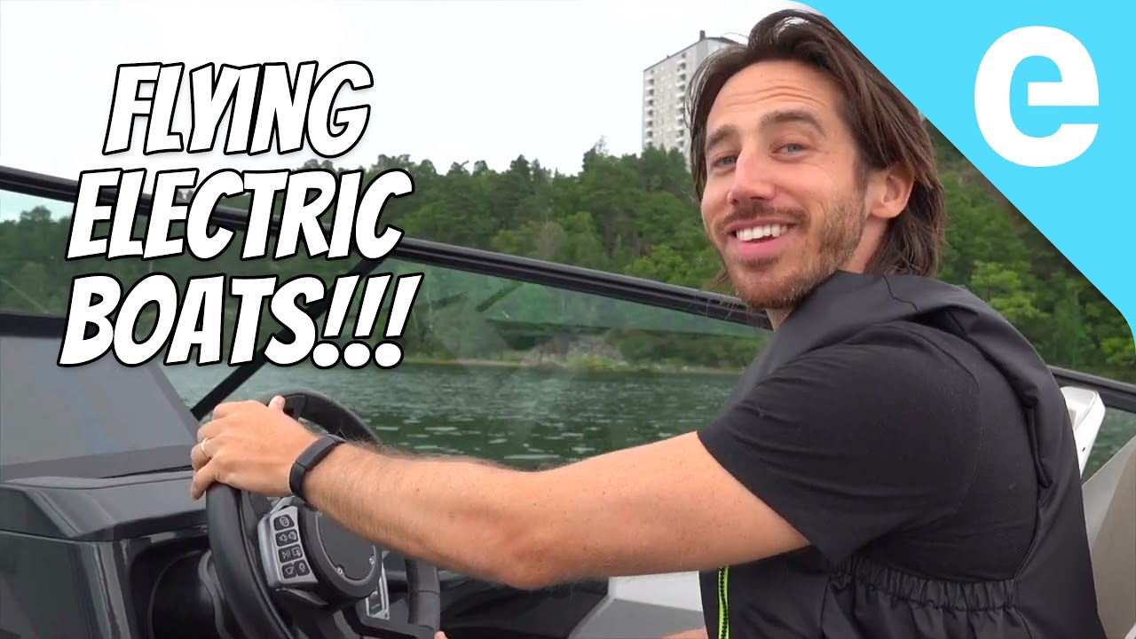 The Secret of Flying Electric Boats: Candela C-8 First Ride!
