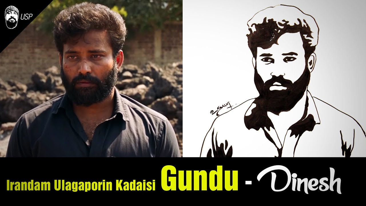 Irandam Ulagaporin Kadaisi Gundu Dinesh - Udhaya Speed Painting