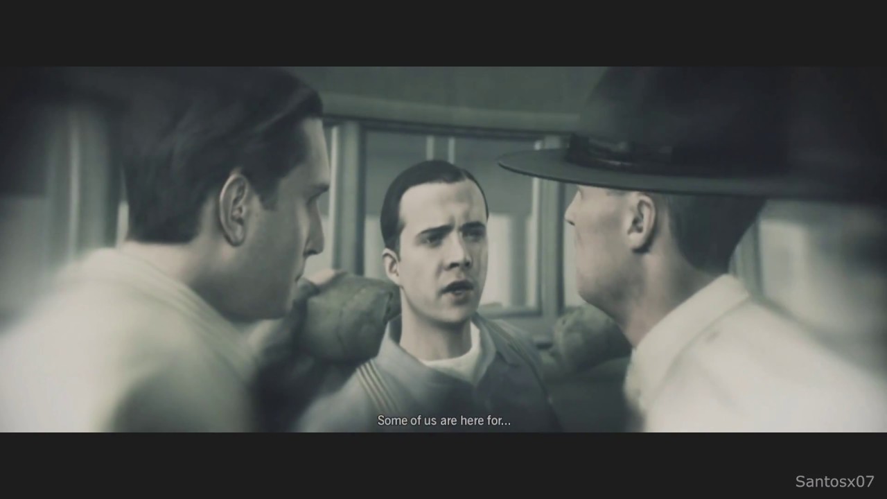 LA Noire Remastered - All Flashback Scenes