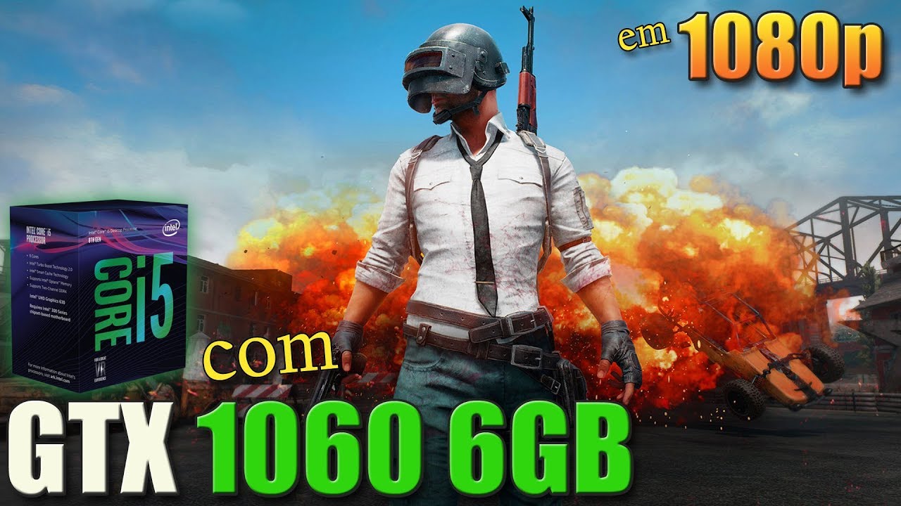 PUBG | GTX 1060 6GB com I5 8400 | PC GAMER 2018 - Grape Tec