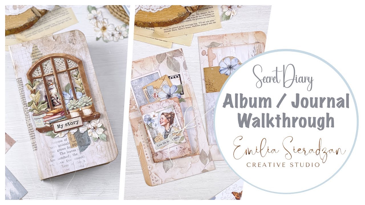 Secret Diary Album / Journal Walktrhough
