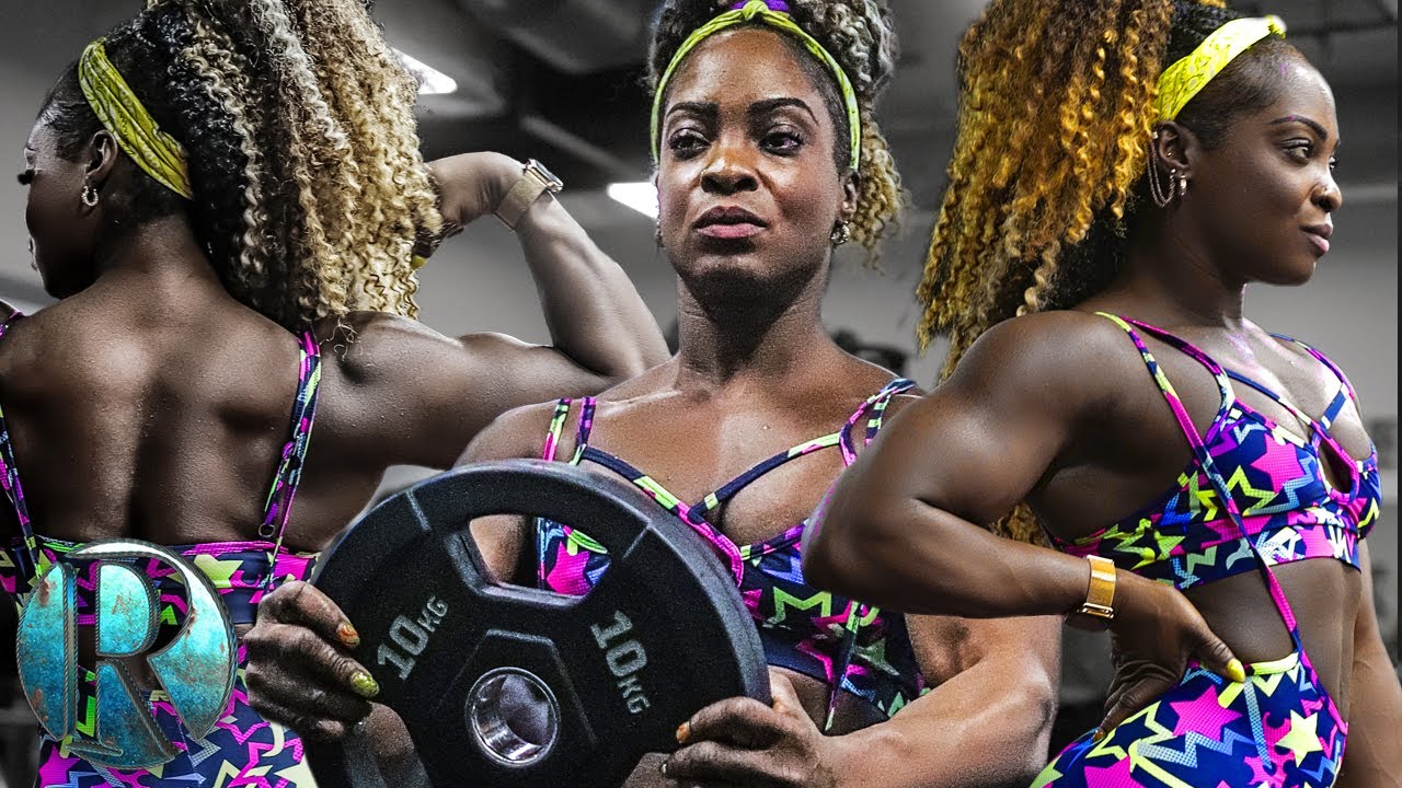BRITISH BODYBUILDING MOTIVATION 2023 - CHAMPION - Michelle Mensah IFBB PRO [Muscleworks Gym]