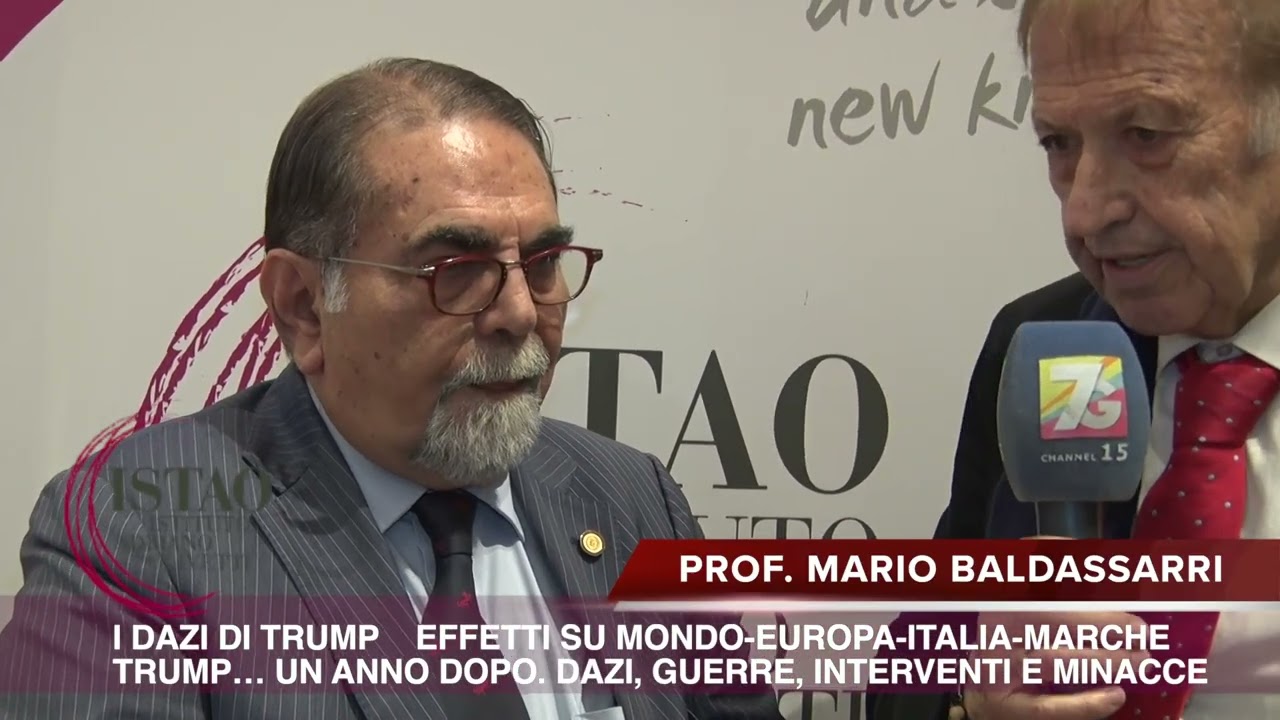 ISTAO ANCONA I dazi di Trump    Effetti su Mondo Europa Italia Marche