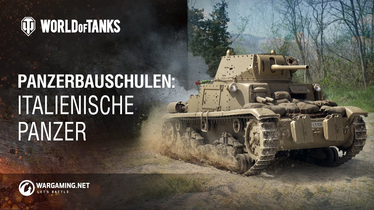 Panzerbauschulen: Italienische Panzer [World of Tanks Deutsch]