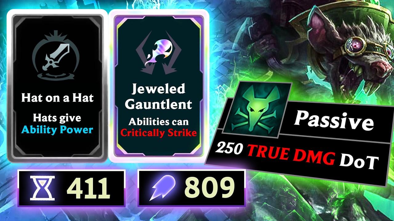 Twich but with AP Poison DoT build! I just throw my W and run away for MASSIVE DAMAGE!