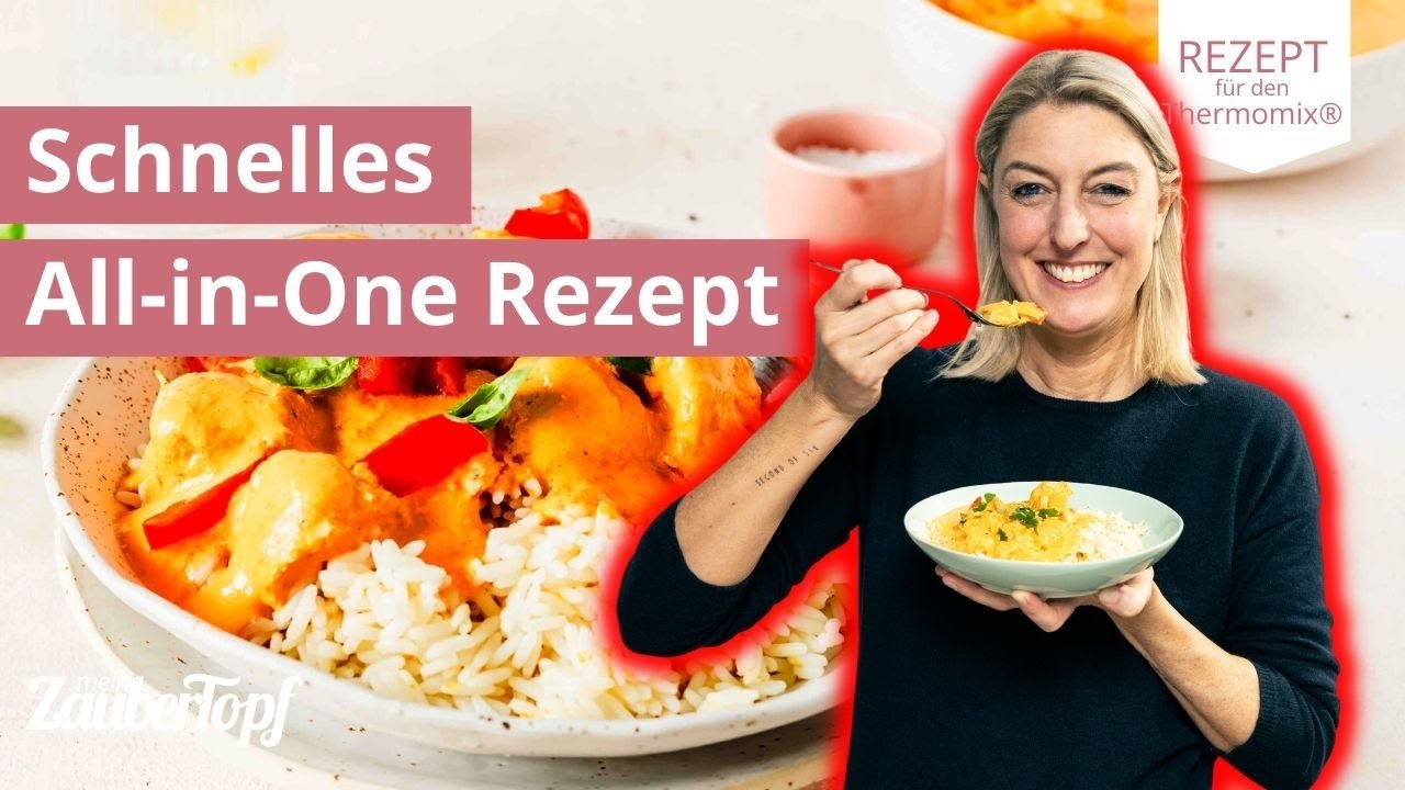 😍🌶️ Das cremigste Paprika Hähnchen Gericht für die ganze Familie | Thermomix® Rezepte