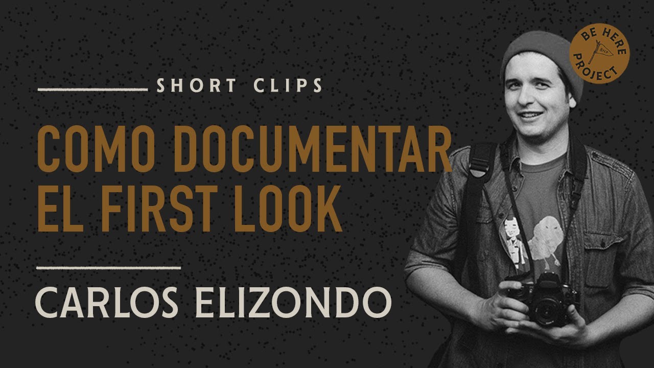 Como documentar el first look en una boda.