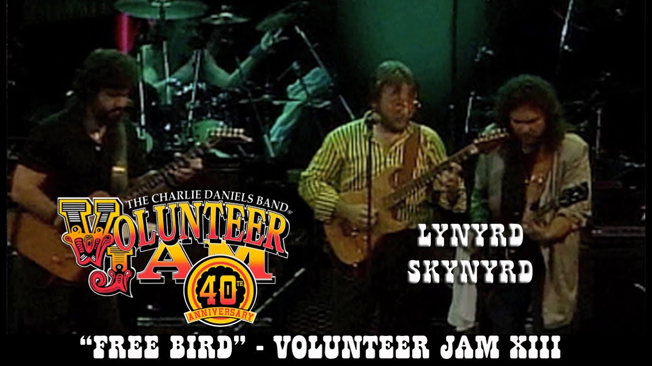 Free Bird - Lynyrd Skynyrd - Volunteer Jam XIII