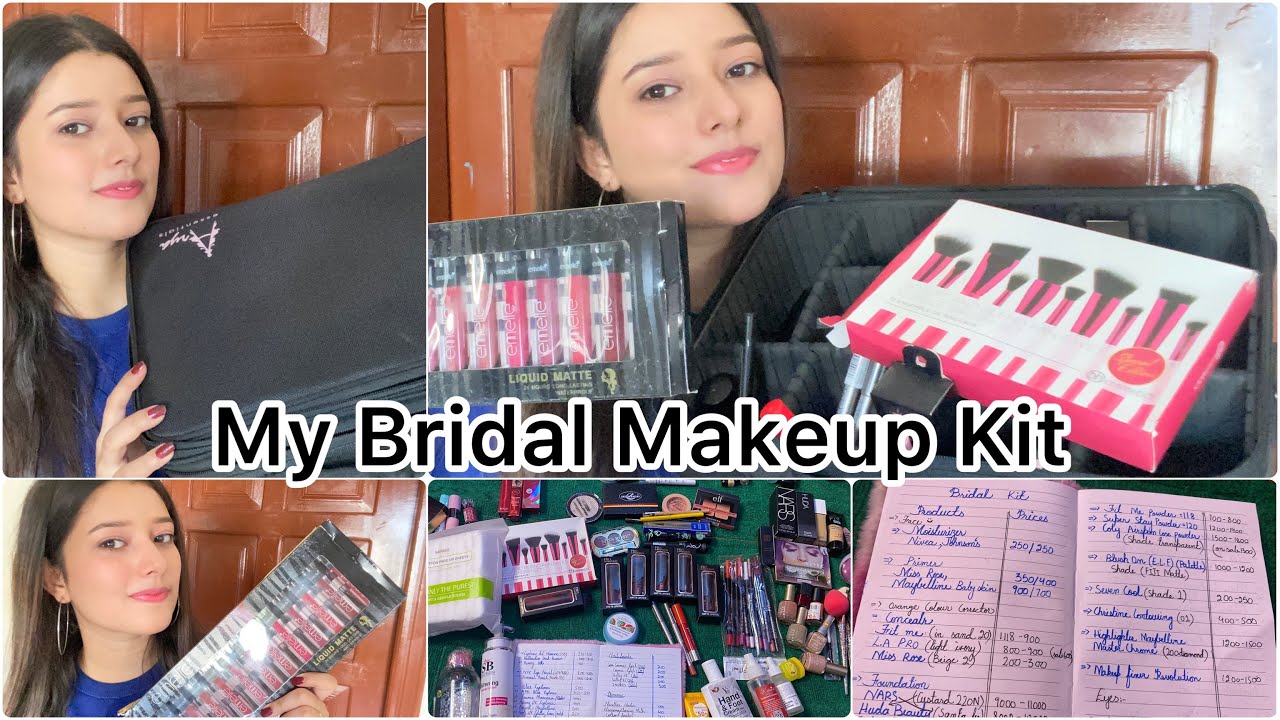 My Bridal Makeup Kit | Products Guide | Drugstore High End Affordable Makeup