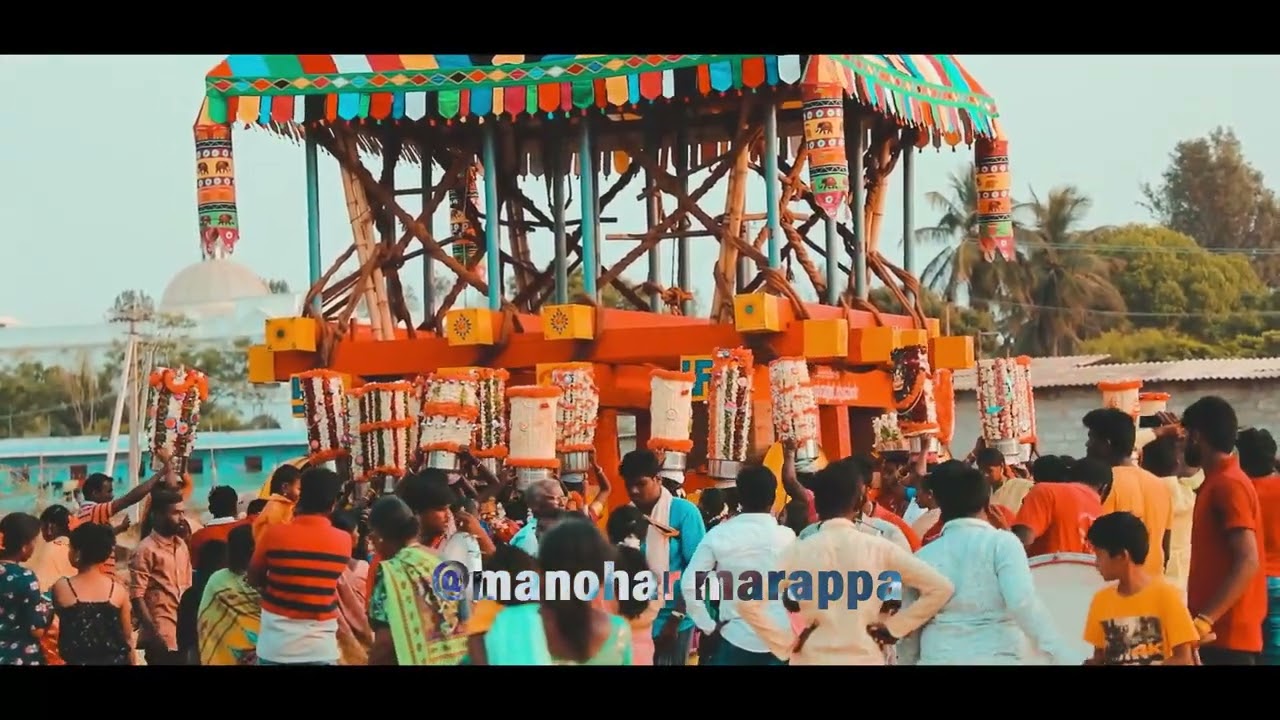#huskur #anekar #trending #huskurfair #maduramma Lakshminarayanapura ratha