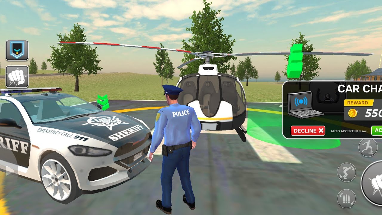 Police Car Extreme Chase 🚓🔥 Real Driving Simulator Gameplay