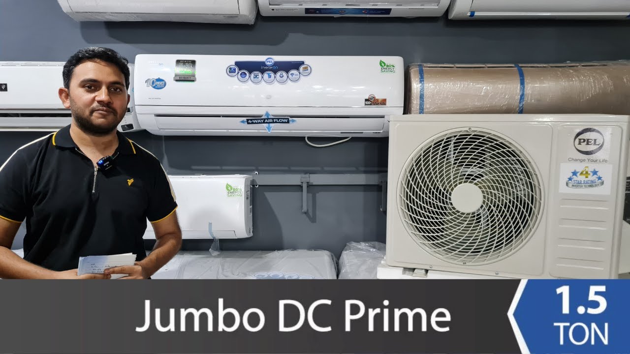 Pel Jumbo Prime T3 Wifi Full DC Inverter AC Review & Price in Pakistan 2024 | Pakref.com