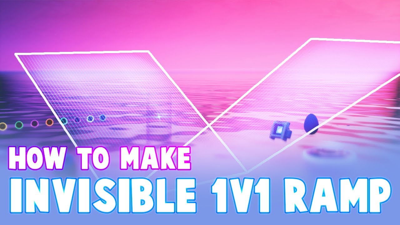 How To Make Invisible 1v1 Ramp Start In Fortnite Creative