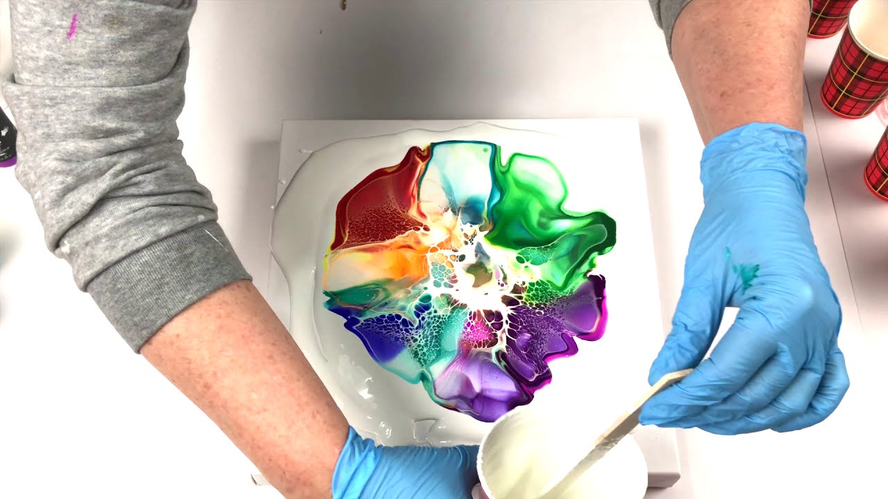 #153 🌺 RAINBOW BLOW DRYER BLOOMS