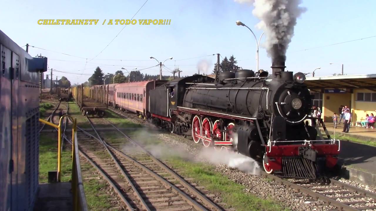(CHILE) Tren de la Araucania, salida del 25 de Septiembre, 2016