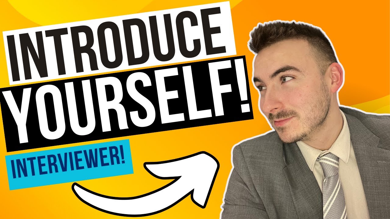 How To INTRODUCE YOURSELF in an Interview! (TIPS + EXAMPLES!)