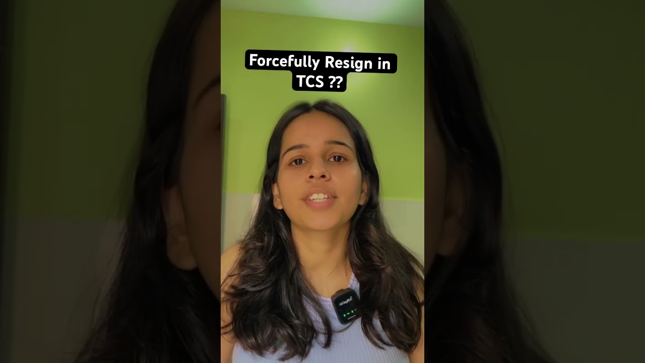 Force Resign in TCS ? #tcs #tcshiring #layoffs #job #shorts
