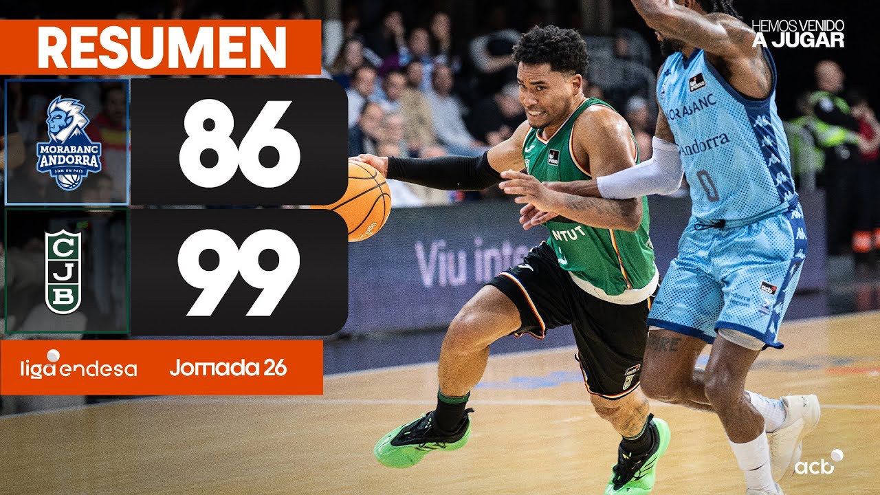 MoraBanc Andorra -Joventut Badalona (86-99) RESUMEN | Liga Endesa 2024-25