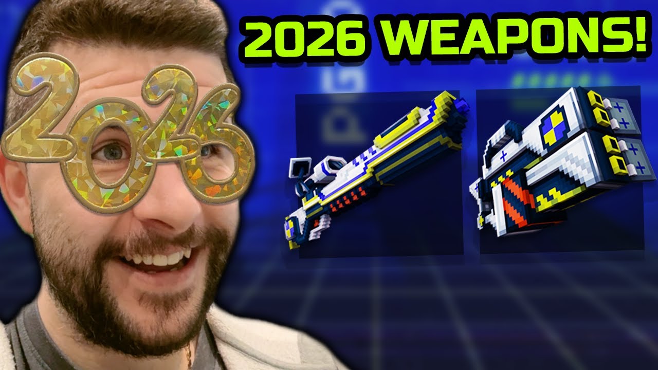 ПЕРВОЕ ОРУЖИЕ, ДОБАВЛЕННОЕ В PIXEL GUN 3D В 2026 ГОДУ! (Сезон цифровой арены)