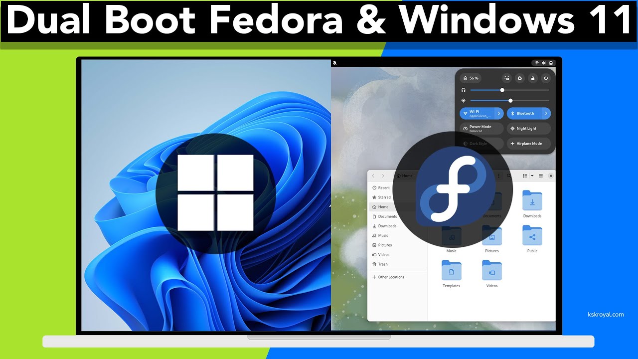 How to Dual Boot FEDORA and Windows 11 (FAST WAY)