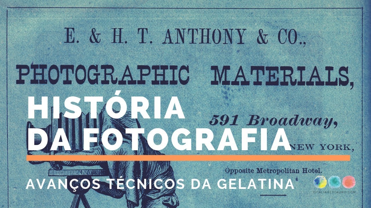 Historia da Fotografia | Avan&ccedil;os t&eacute;cnicos da gelatina | Citaliarestauro.com