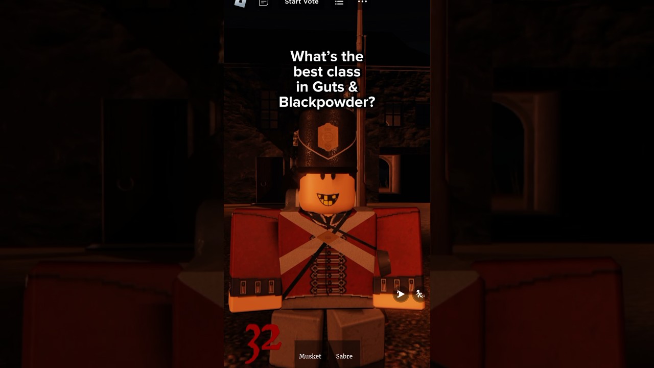 The Best Class in Guts & Blackpowder: I think Musician #roblox #gutsandblackpowder