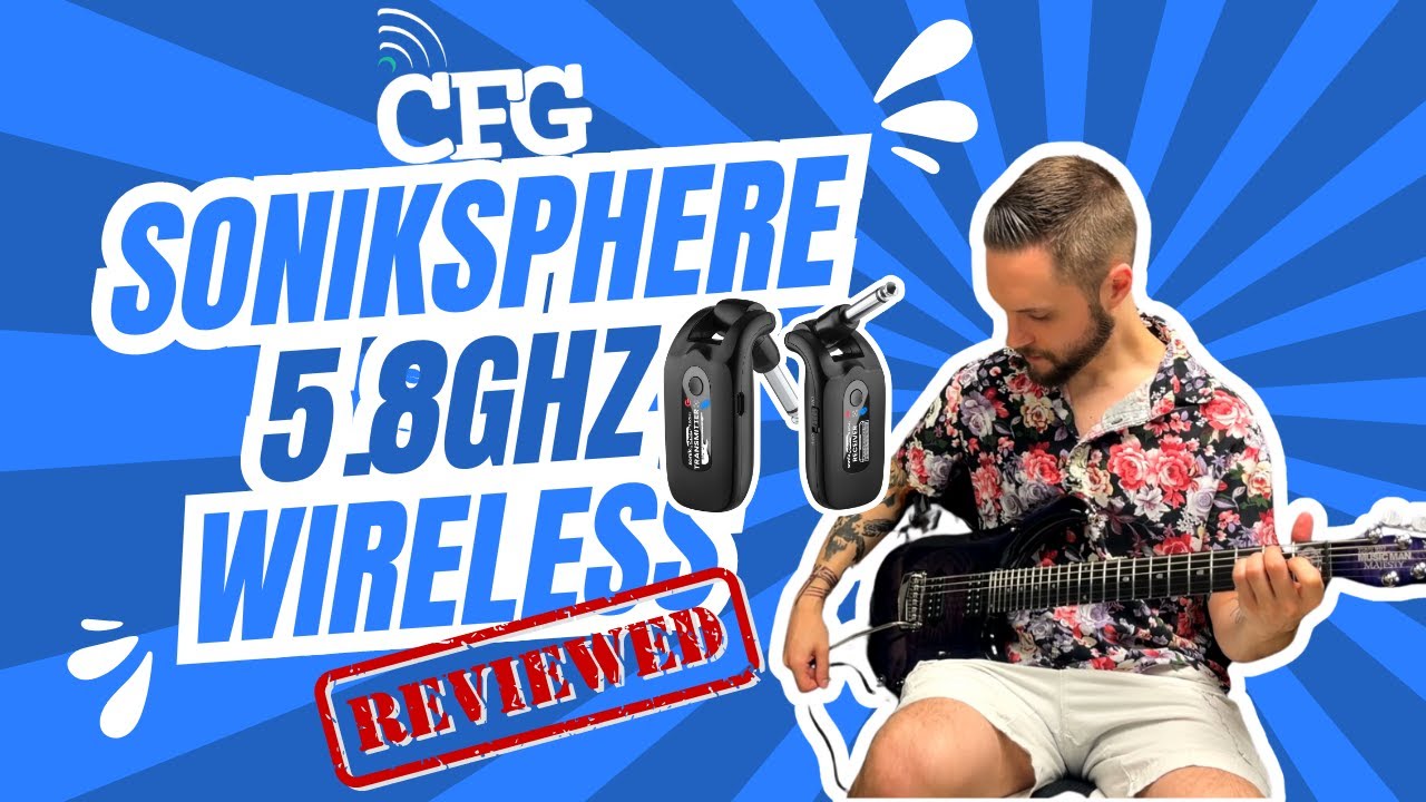 Real-World Test | Soniksphere 5.8GHz Wireless System – Wedding Gig Review | CFG - Cable Free Guitar