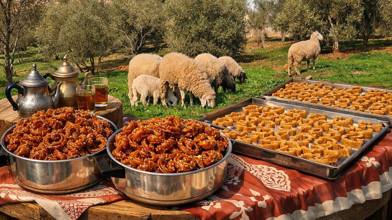 روتين في البادية مع تحضيرات رمضانية شاهدوا معنا الأجواء. 🐑🥮
