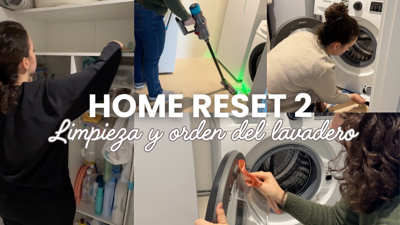 Reset 2026✨ Parte 2: Poniendo orden en el lavadero🧺 ¡Compramos una secadora!