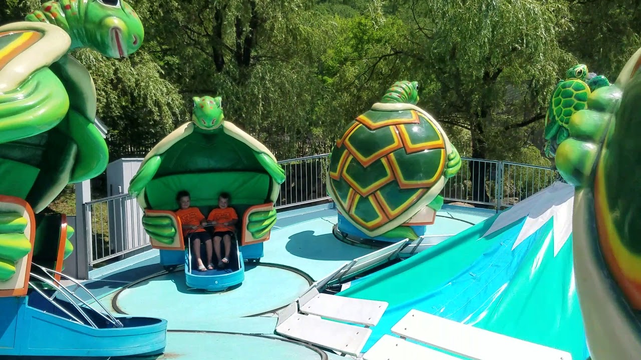 Jax & Alexis Twirling Turtles Story Land 21 Jul 19
