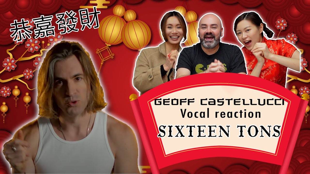 Geoff Castellucci Reaction Sixteen Tons  – Vocal Coach Reacts