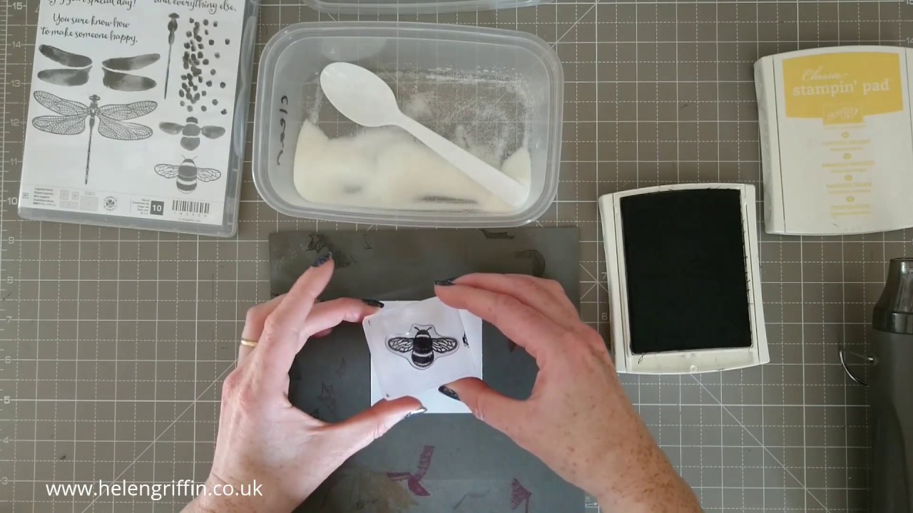 Back To Basics | Heat Embossing Without Versamark