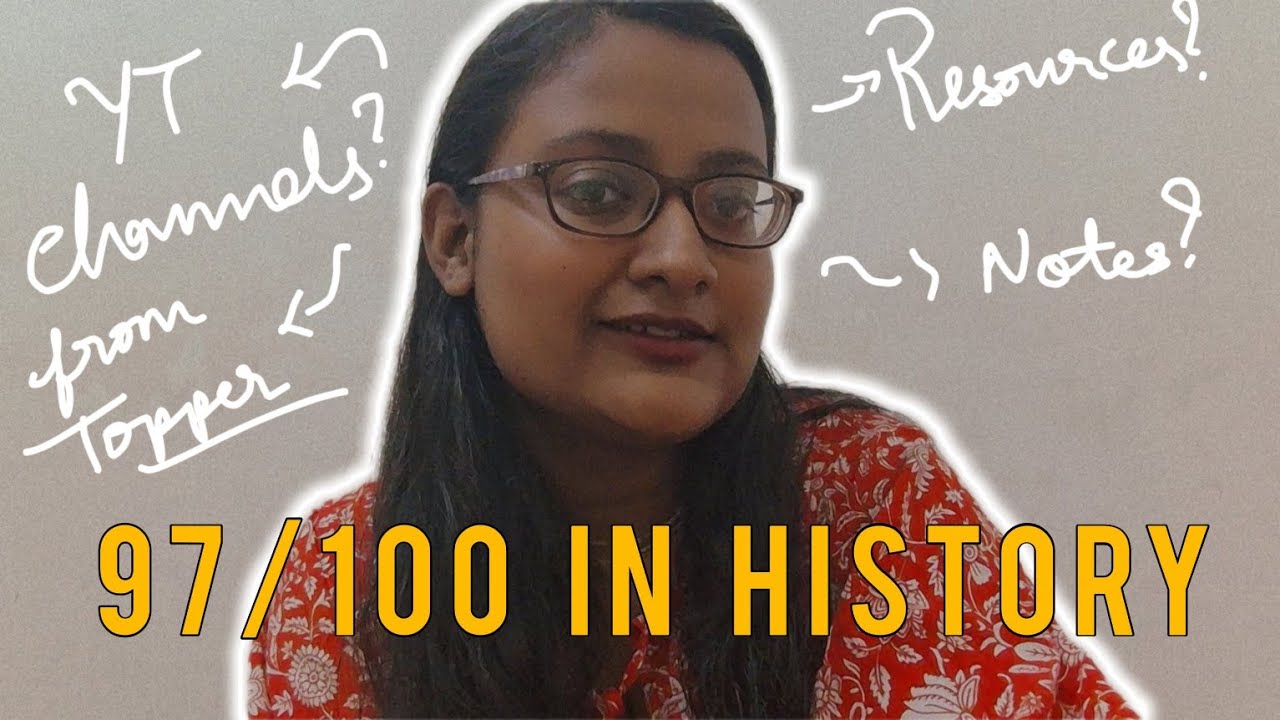 How I Scored 97/100 in History? | CBSE Class 12 Tips & Strategy