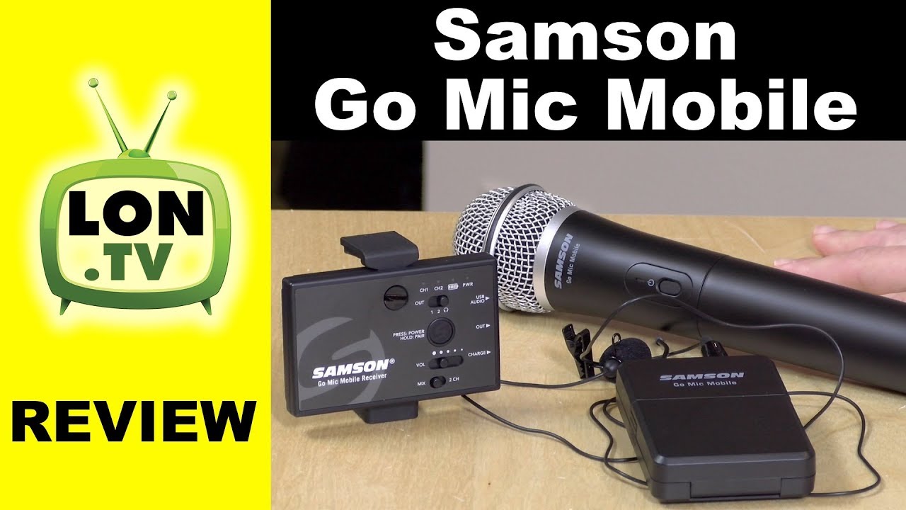 Samson Go Mic Mobile Review: Wireless Mic for Smartphones / Cameras / DSLR